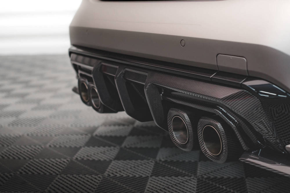 Diffuser passend voor BMW M4 G82 / M3 G80 / G81 Maxton Carbon