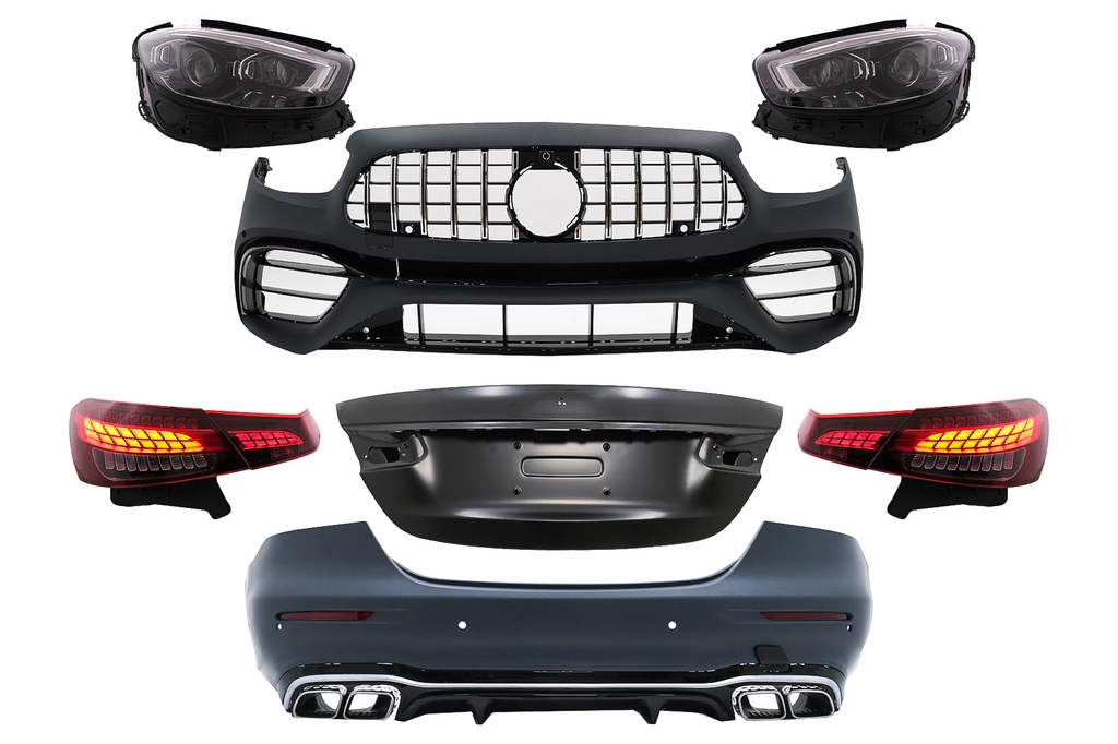Bodykit passend voor Mercedes E-Class W213 (2016-2019) Facelift 2020 E63 AMG Design