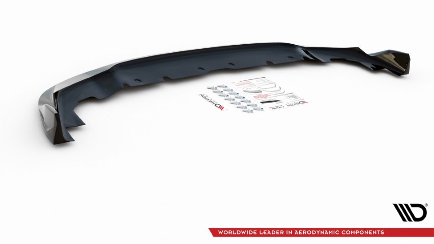 Voorspoiler passend voor BMW 1 Serie F40 M-Pack/ M135i Glans Zwart V5