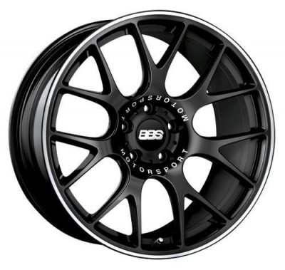 Velgen BBS CH R zwart 10x19 5x130 ET38