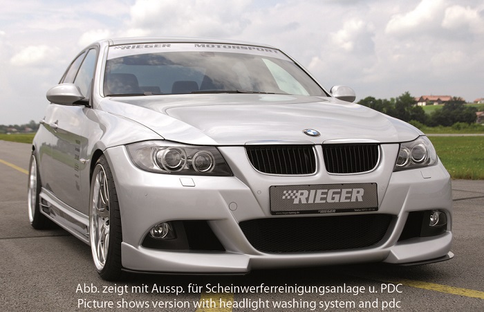 Voorbumper passend voor BMW E90 met ABE Rieger
