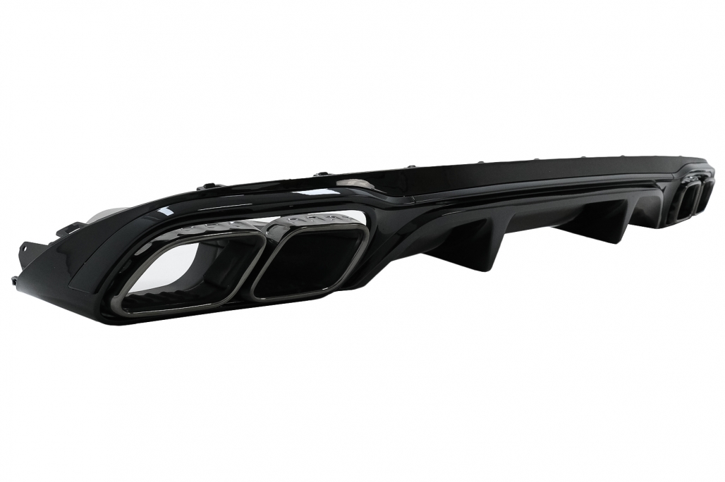 E63 Look Diffuser passend voor Mercedes E Klasse W213 16-20 Standaard Model