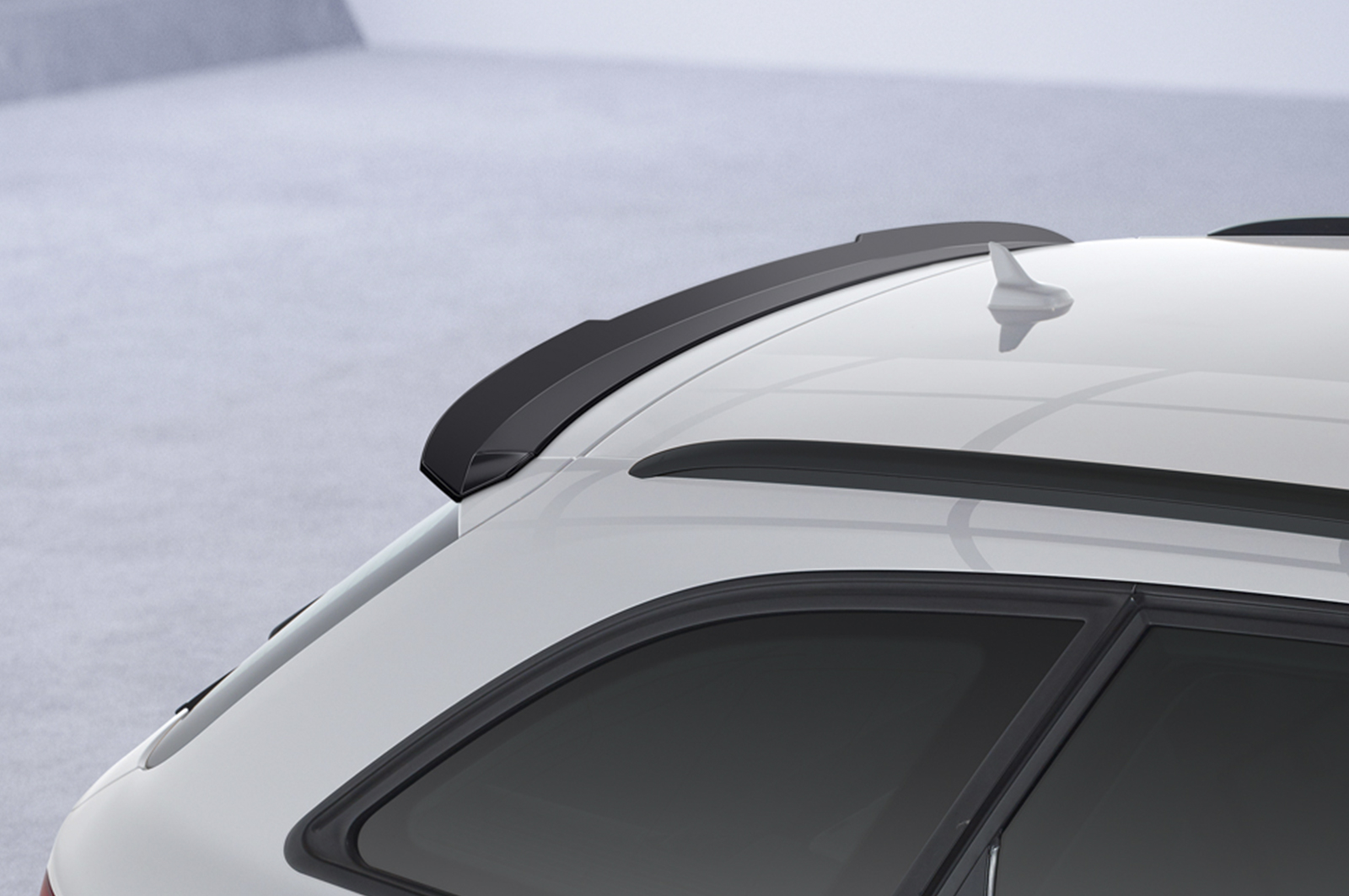 Spoiler passend voor Audi A4 B8 Avant CSR Glans Zwart