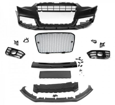 Voorbumper passend voor Audi A5 12-16 RS5 Look PDC/SRA, Mistlampen