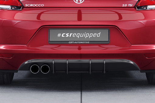 Diffuser passend voor VW Scirocco 3 Racing