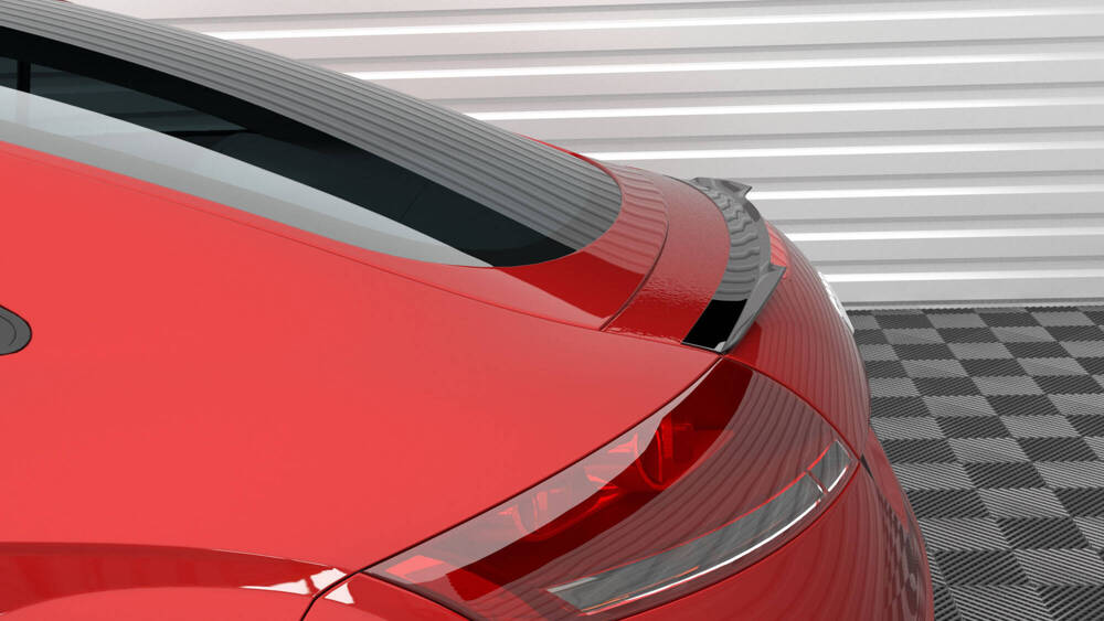 Spoilerkap Audi TT 8J Glanzend Zwart Maxton