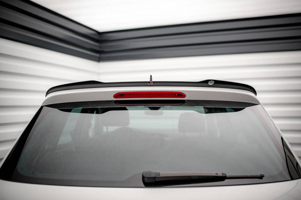 Spoiler passend voor Volkswagen Tiguan MK2 Maxton Glans Zwart