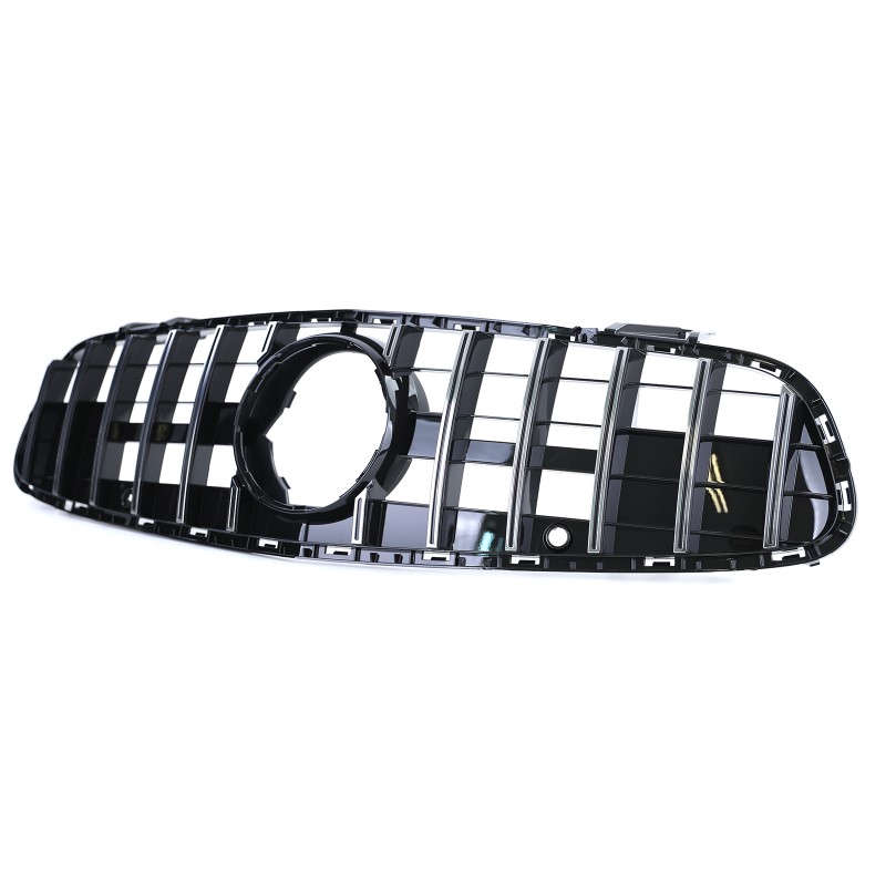 Grill passend voor Mercedes SL R231 Facelift 16-21 GT Design Zwart/Chroom