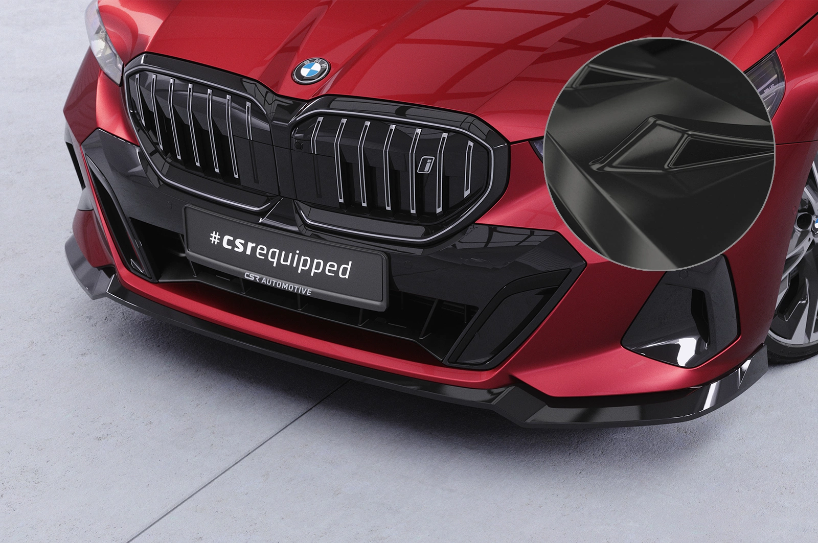 Voorspoiler passend voor BMW 5er G60 / i5 G60 (10/2023 - heden)