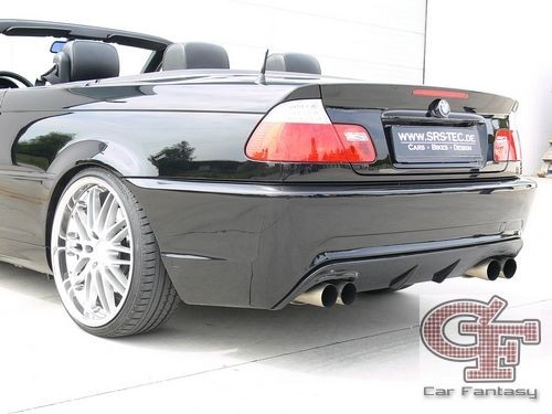 Achterbumper passend voor BMW E46 SRS-TEC