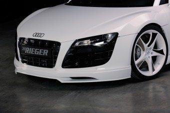 Spoilerzwaard voor Voorspoiler passend voor Audi R8 Rieger Carbon