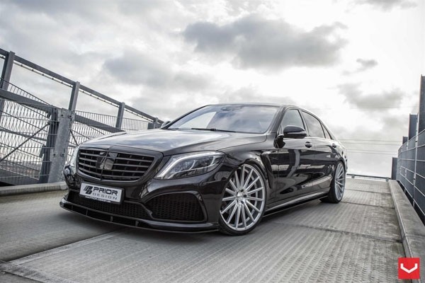 Vossen VFS2 8.5x20 5x112 ET44 Silver Polished Flat Face