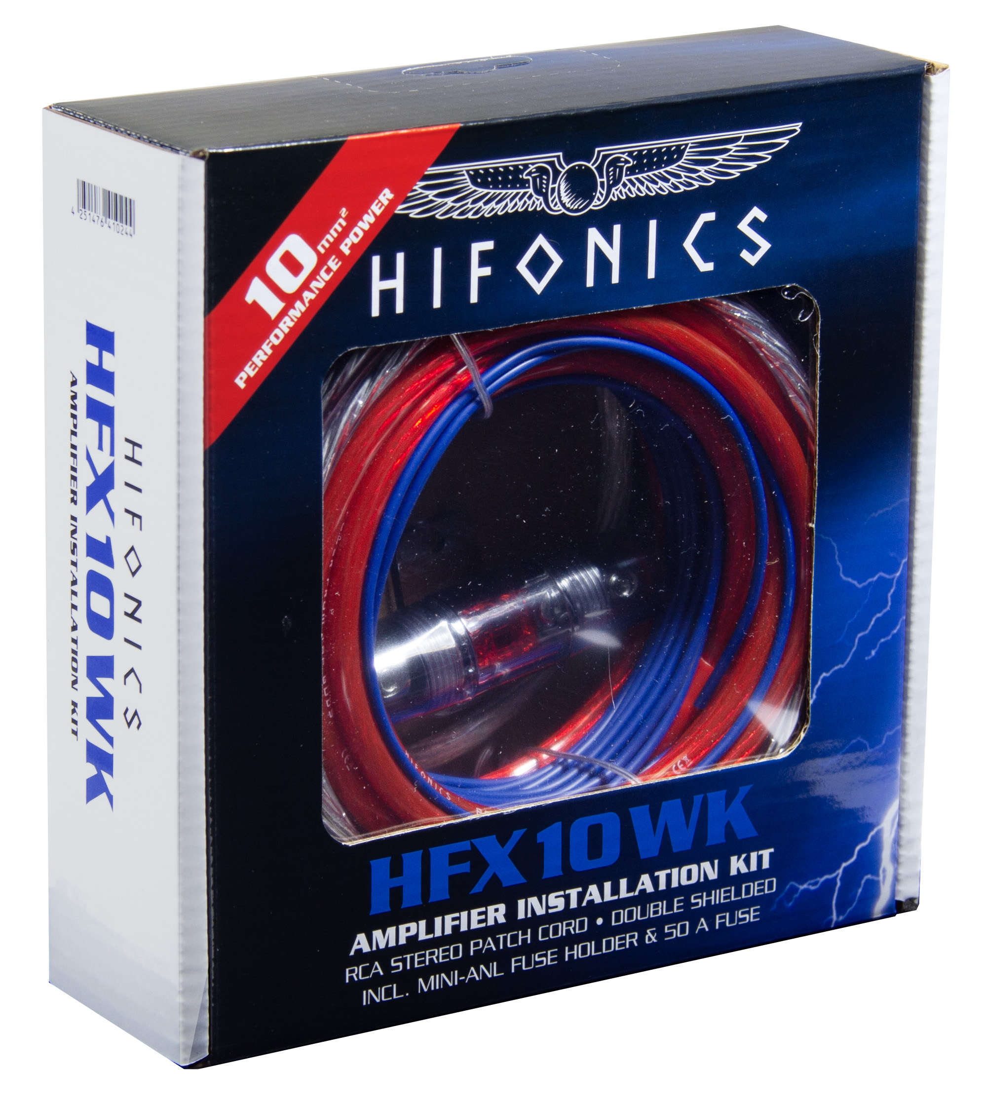 Hifonics Kabelkit 10mm2 HFX10WK