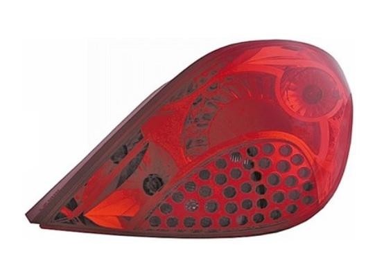 achterlicht, CC, rechts Peugeot 207, 2006-2012