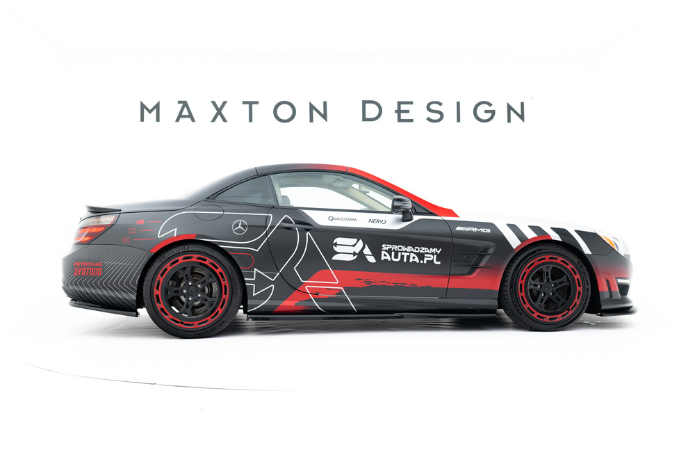 Zijskirts passend voor Mercedes-Benz SL63 AMG R231 Maxton