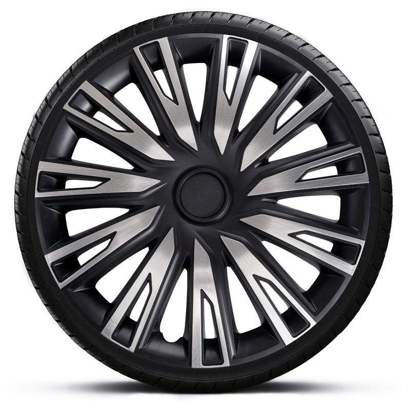 4-Delige Wieldoppenset Copra 15-inch alu/zwart
