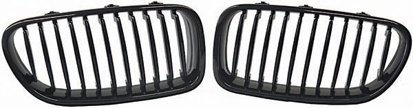 Grill Nieren passend voor BMW F10/F11 Glans Zwart 10-17