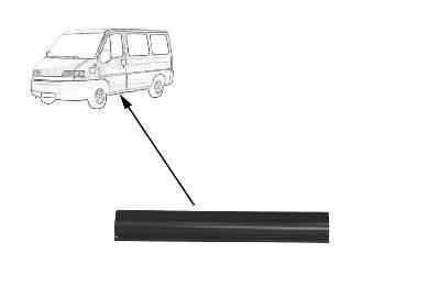 dorpel, rechts Citroen Jumper, 2002-2006
