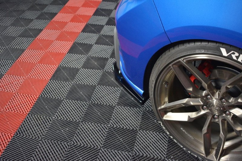 Achterzij Spoilers Ford Focus ST-Line V.2 Glanzend Zwart