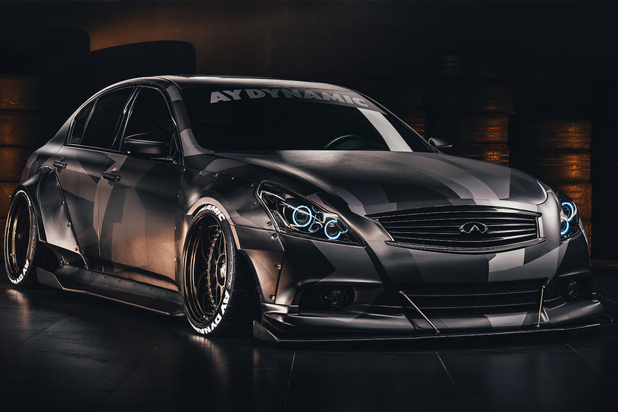Infiniti G25/G37 Sedan BKSS Style Wide Body Kit 2010-2013