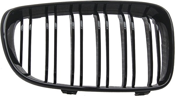 Grill Nieren passend voor BMW E46 01-05 Dubbel Spaak Glans Zwart