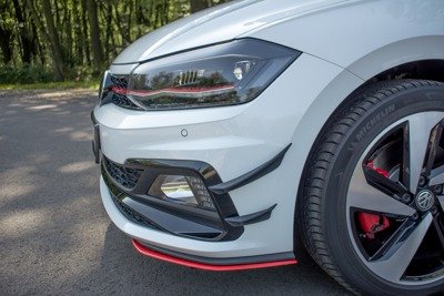 Voorbumper vleugels VW Polo GTI Mk 6