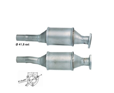 Seat CORDOBA 1.4i 1390 cc 44 Kw / 60 cv ABD Magnaflow CAT Bouwja
