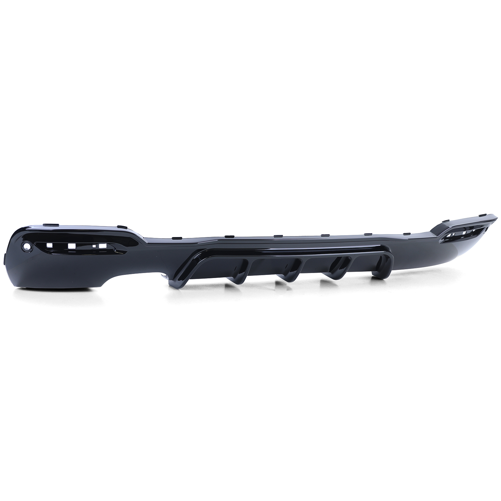 Diffuser passend voor BMW 3 Serie GT F34 Glans Zwart