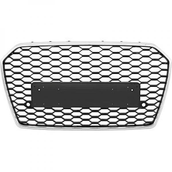 Grill passend voor Audi A6 C7 14-18 RS Look