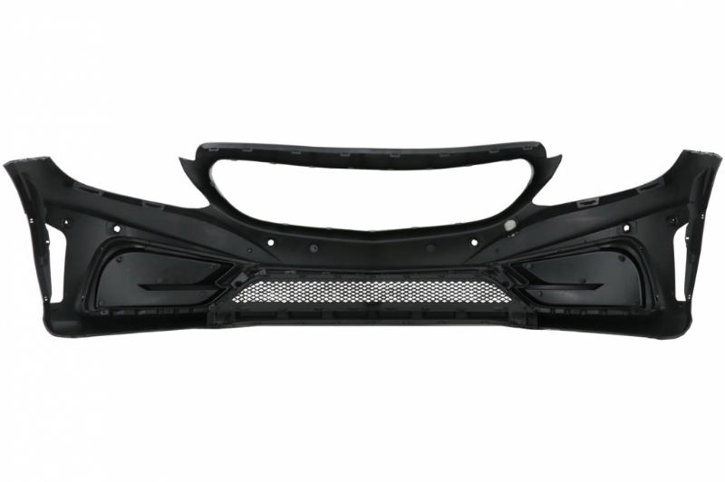 Voorbumper passend voor Mercedes W205 S205 C63 Zwart