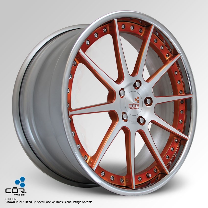 COR WHEELS Cipher Super Concave 22x12.0J 5x100