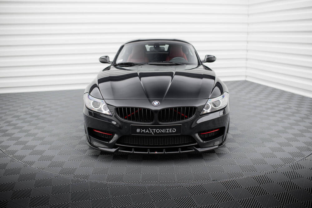 Voorspoiler BMW Z4 M Pakket E89 FL Maxton Glans Zwart