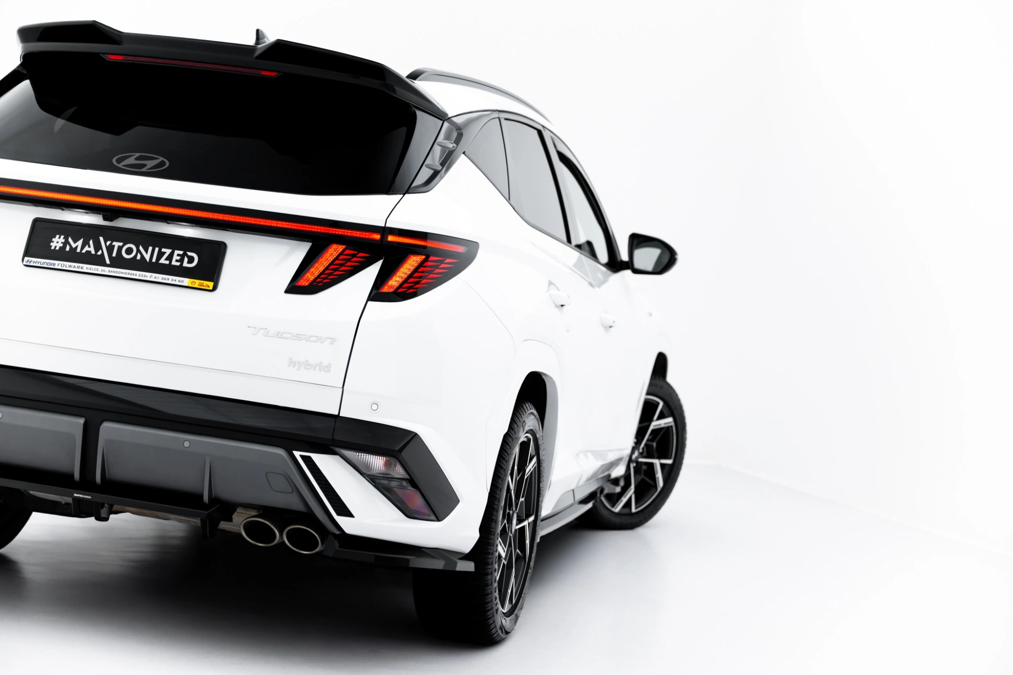 Bodykit Hyundai Tucson N-Line Mk4 Facelift Glans Zwart Maxton