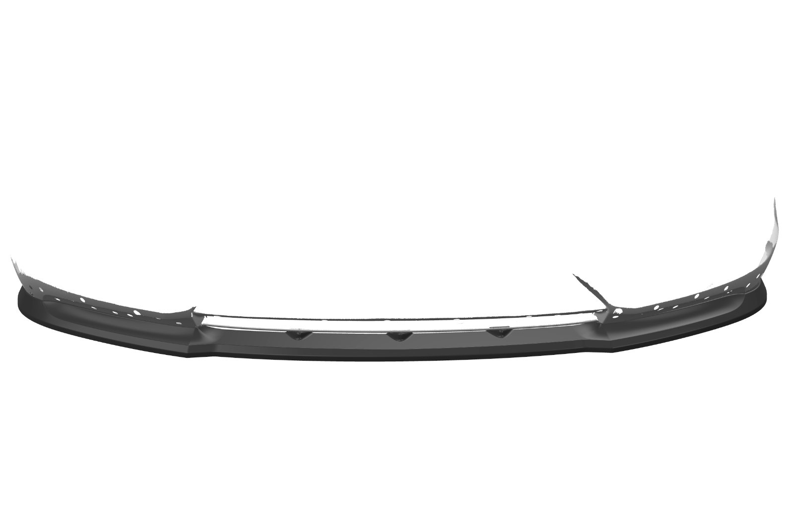 Voorspoiler passend voor BMW 1er F20/F21 LCI CSR