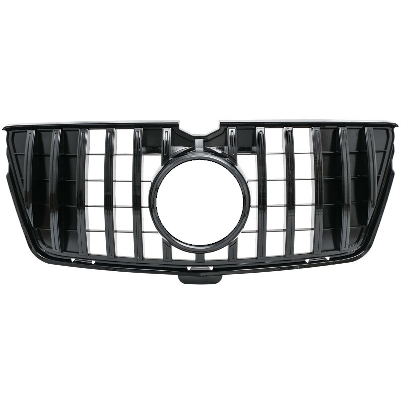 Grill passend voor Mercedes GL X164 W164 06-12 Grand Edition Glans Zwart