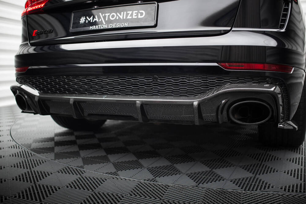 Diffuser passend voor Audi RSQ8 Maxton Carbon