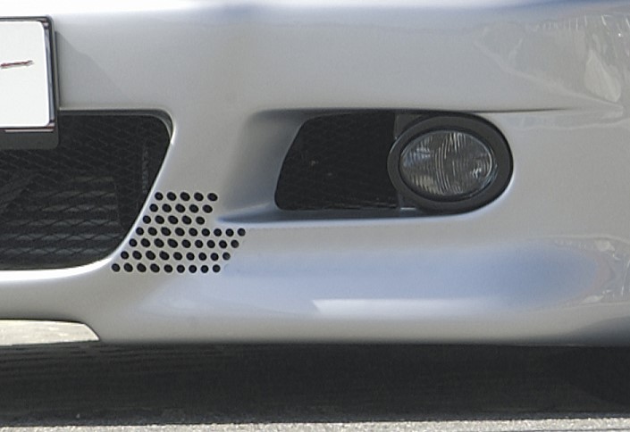 Voorbumper BMW E46 Compact M3-Look Rieger met extra koel opening