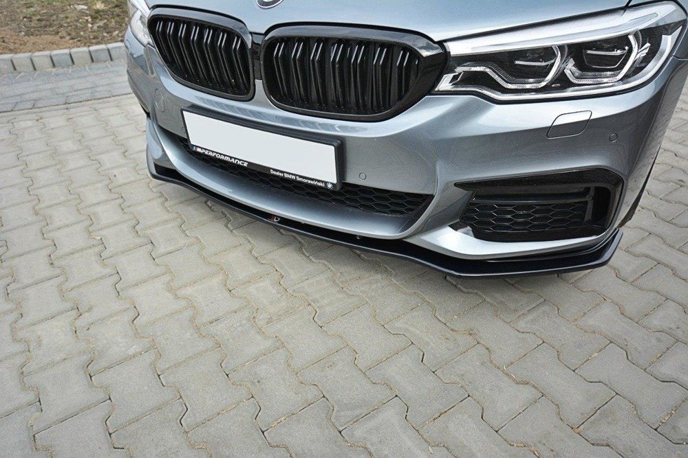 Voorspoiler passend voor BMW G30/G31 M-Pakket V1 Gloss Black