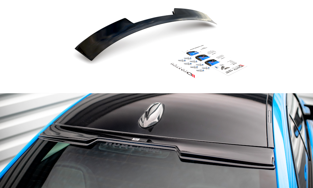 Spoiler passend voor BMW M2 F87 Maxton Glans Zwart