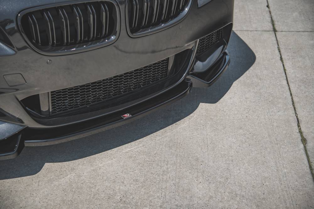 Voorspoiler BMW 5 F10/F11 MPACK V.3 Glanzend Zwart