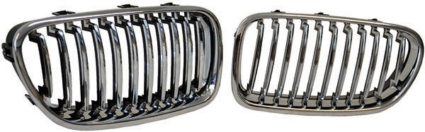 Grill Nieren passend voor BMW F10/F11 10-13 Zwart