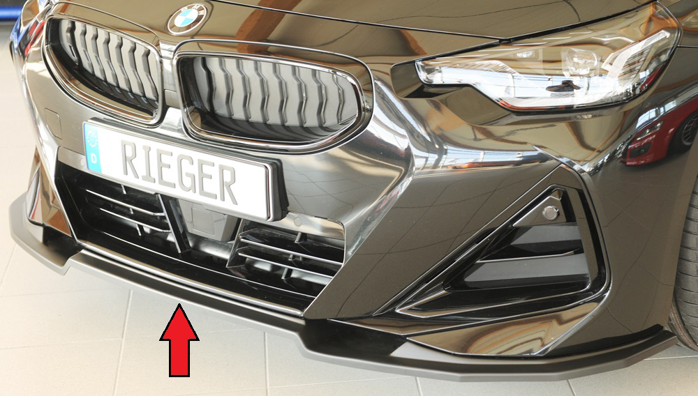 Voorspoiler passend voor BMW 2ER G42/G2C – 07.2021