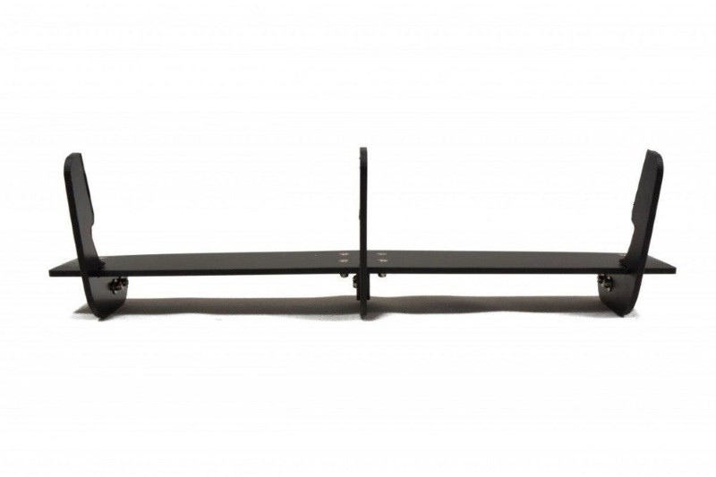 Achter Diffuser passend voor Audi RS4 B5 Glanzend Zwart