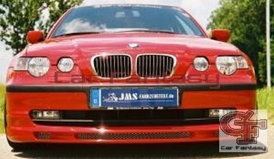 Voorspoiler passend voor BMW E46 Compact Polyester Rieger