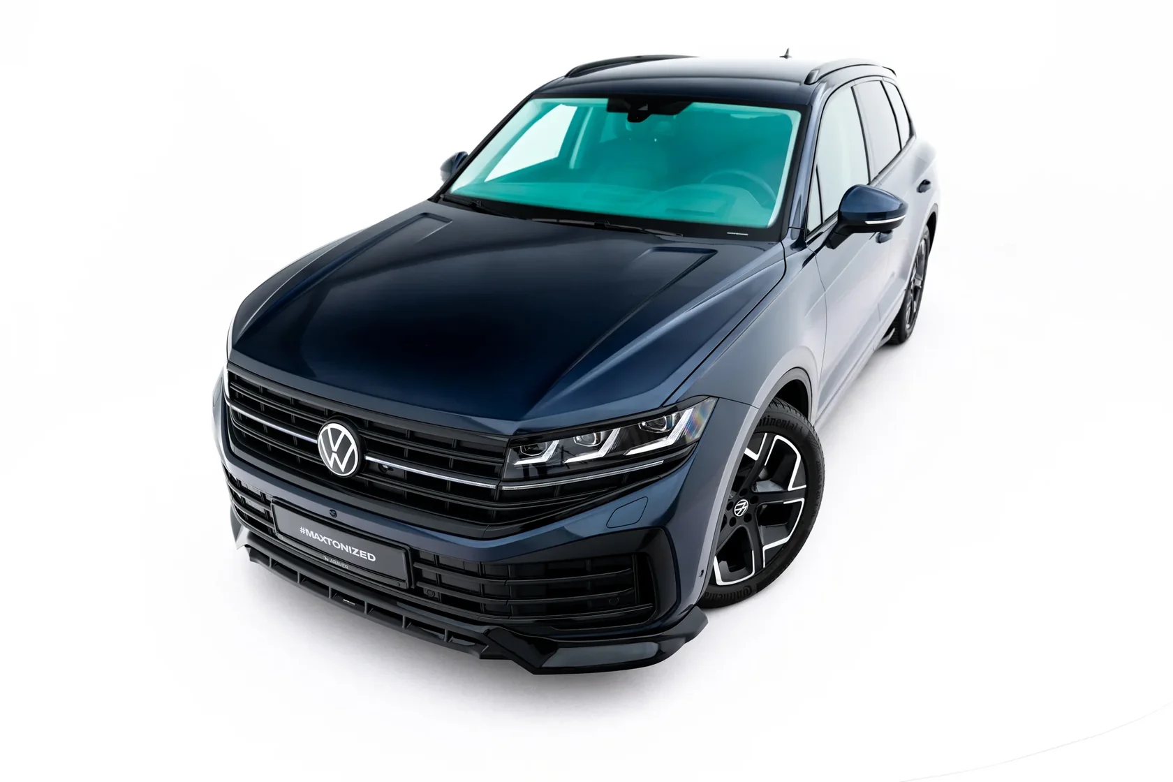 Voorspoiler passend voor Volkswagen Touareg R-Line Mk3 Facelift