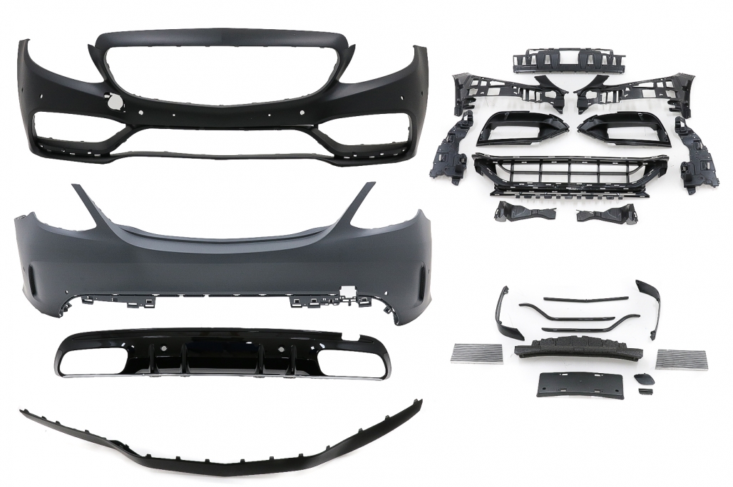 Bodykit passend voor Mercedes C Klasse W205 C63 AMG look 14-20