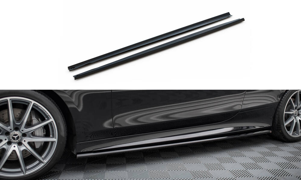 Zijskirts passend voor Mercedes-benz S Coupe Amg-line C217 Facelift