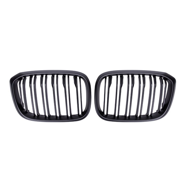 Grill Nieren passend voor BMW X3 G01 / X4 G02 Double Stripe M Design Piano Zwart OUTLET