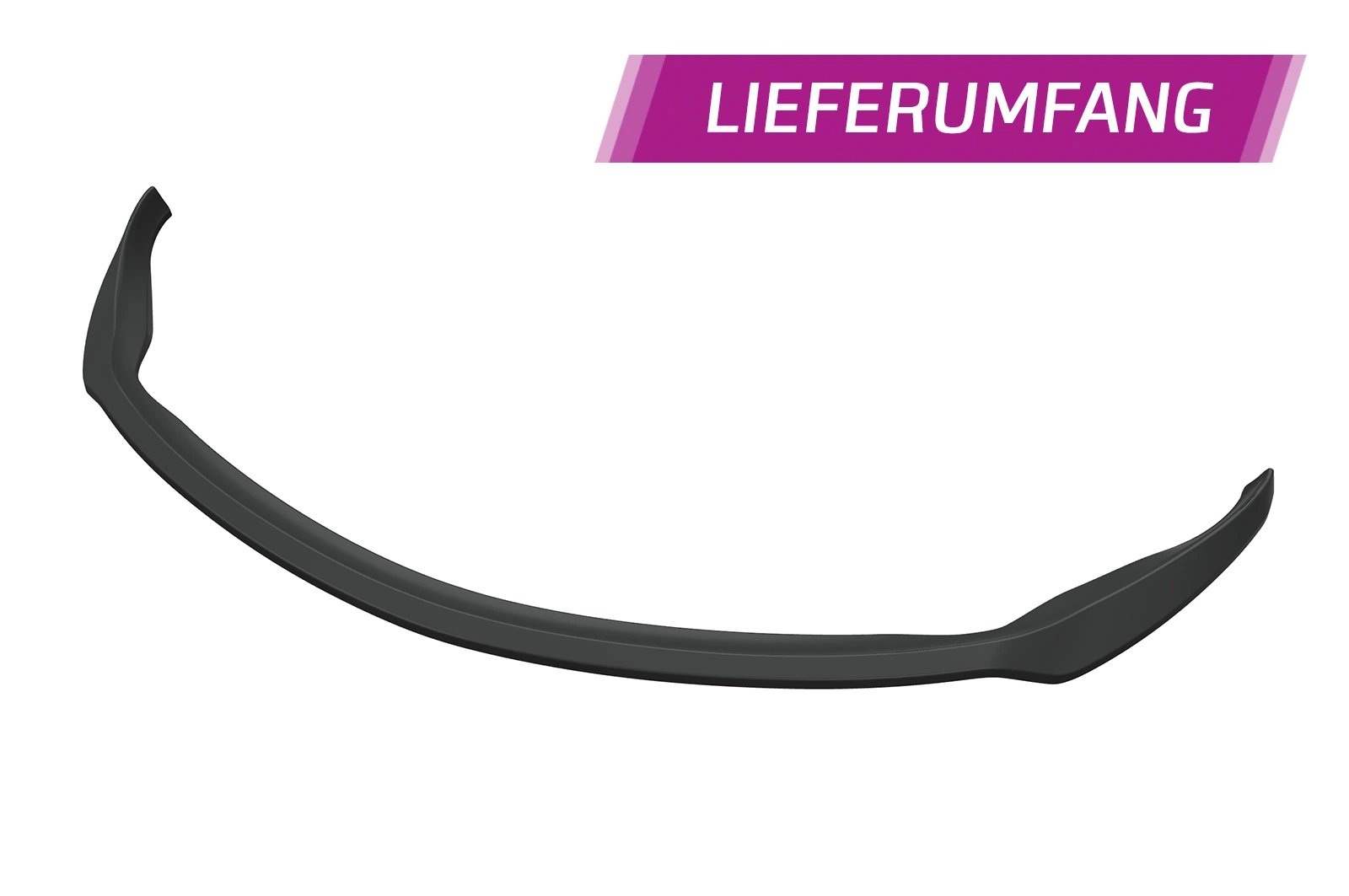 Voorspoiler Porsche 911/996 Glans Zwart van CSR Automotive (1997-2001 Vor Facelift)