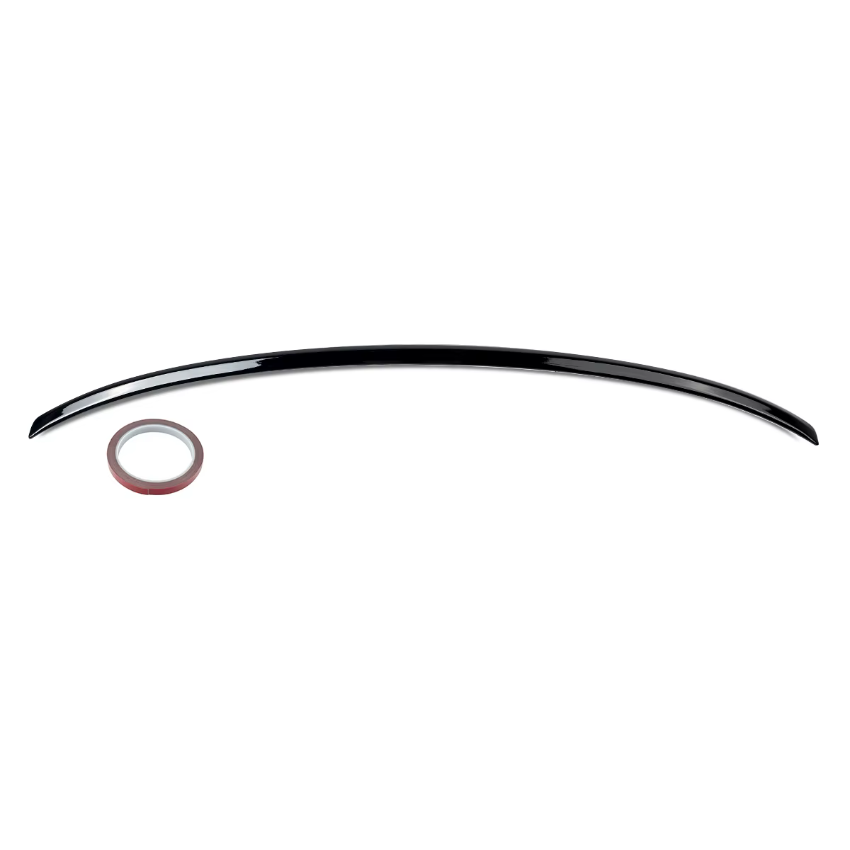 Achterklep Spoiler passend voor BMW 5 G60 Glans Zwart